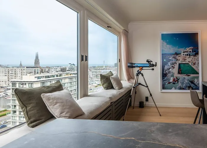 Stunning Views Over With Garage Lejlighed Oostende